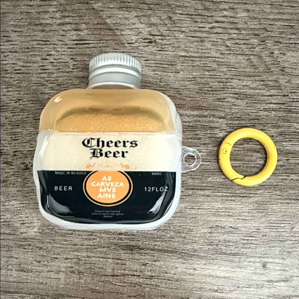 Airpods 4 Cheers Beer Case With Ring